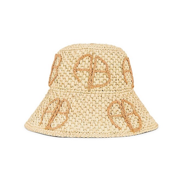 Anine Bing Accessories - Anine Bing - Cabana Bucket Hat in Natural Straw